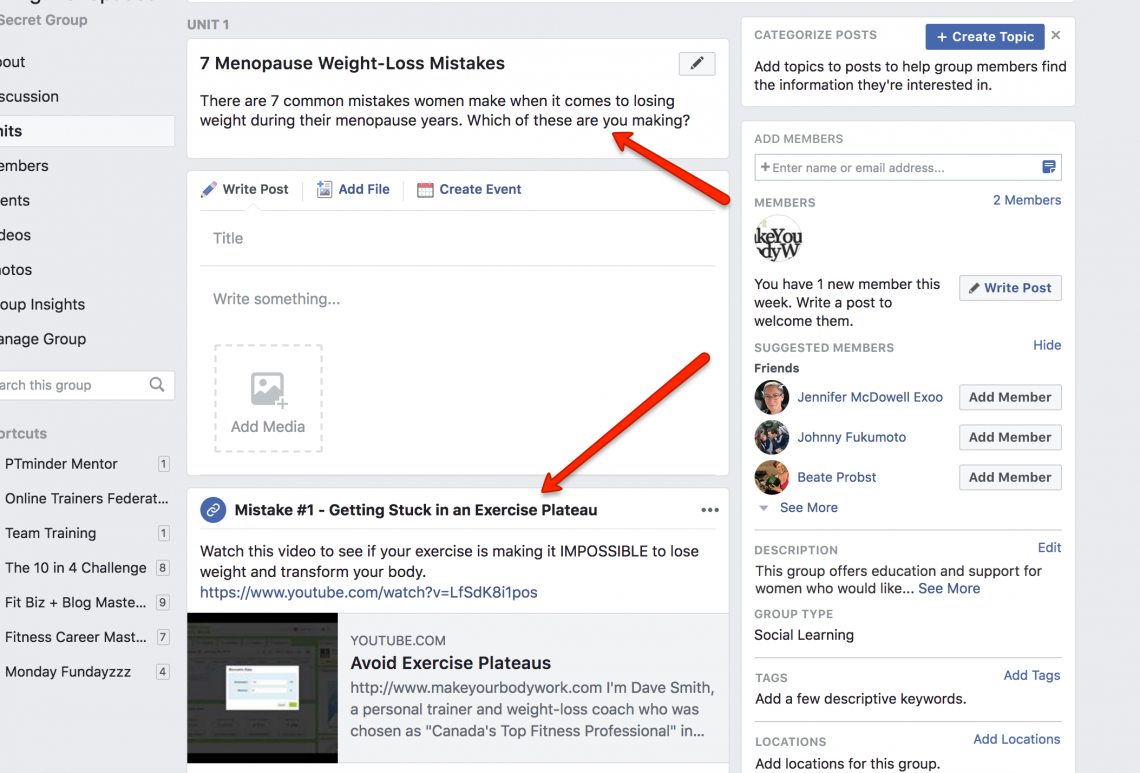 Facebook Fitness Courses: An Automated Way to Teach Your Clients – The ...